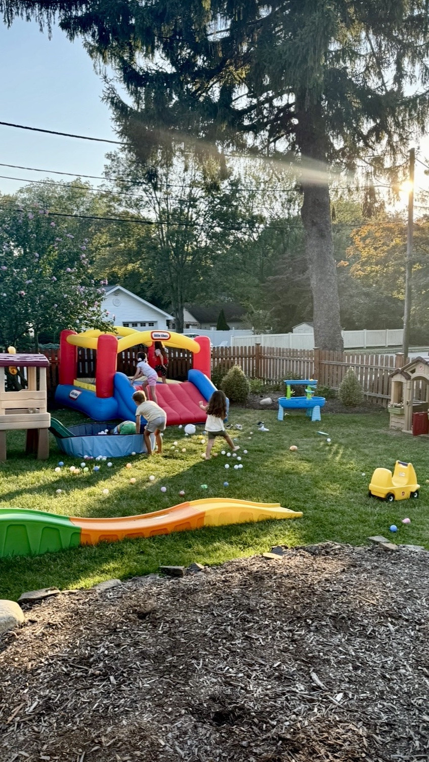 Our favorite kids outdoor toys that have been enjoyed year after year! Baby and toddler outdoor toys for screen free fun! Playhouses, bounce houses, slides, ball pit, kids pool, roller coaster for backyard play!

#LTKKids #LTKBaby #LTKHome