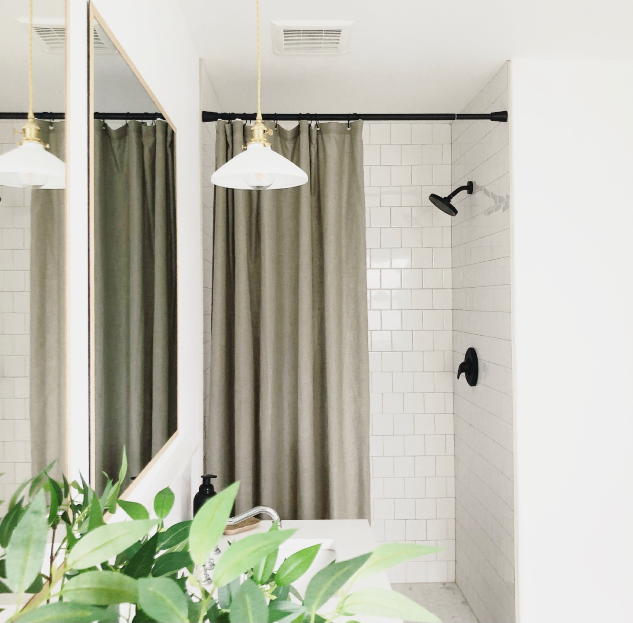 Bathroom decor, bathroom shower curtain, linen curtain, tall shower curtain, shower head, pendant lights, pendant light fixtures, bathroom design, bathroom items

#LTKFind #LTKhome