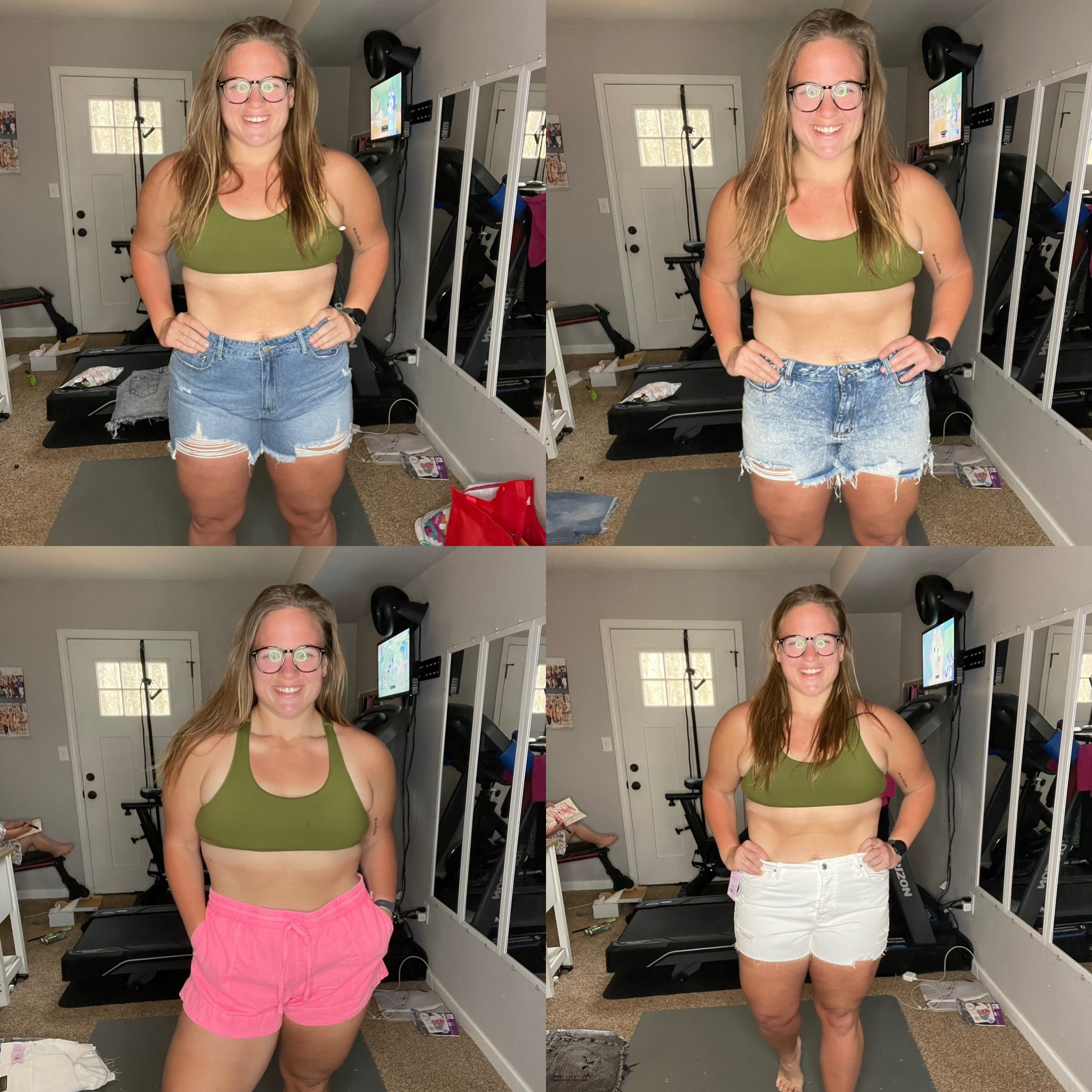 Size 12
Waist 34inch 
Thighs 24inch