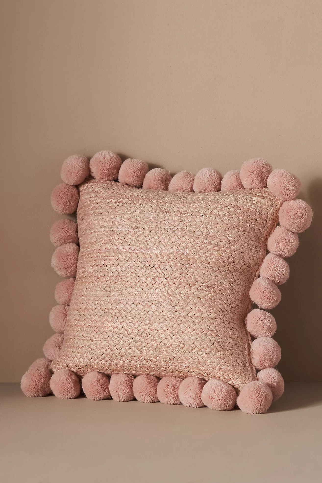 Pommed Jute Pillow | Anthropologie (US)
