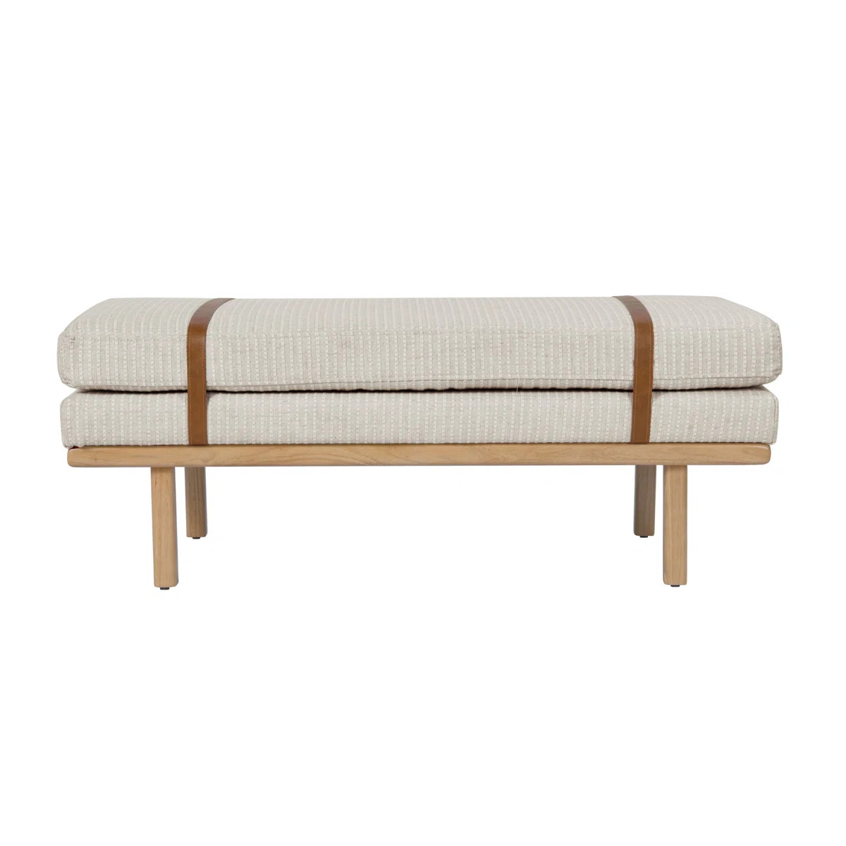 Azayvion Upholstered Bench with Wood Base | Wayfair North America