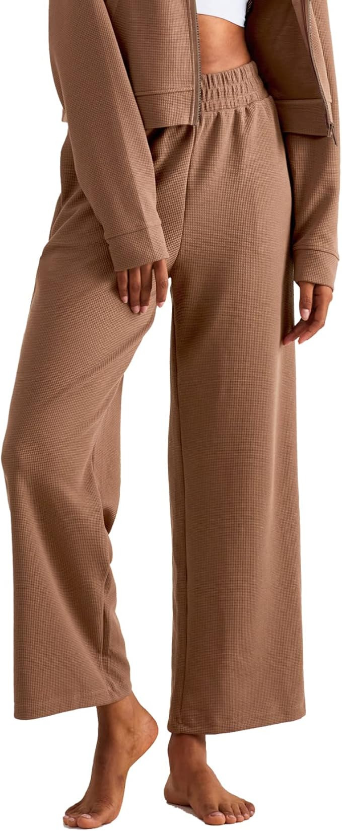 altiland High Waisted Wide Leg Athletic Pants for Women, Casual Loose Comfy Yoga Sports Lounge Tr... | Amazon (US)