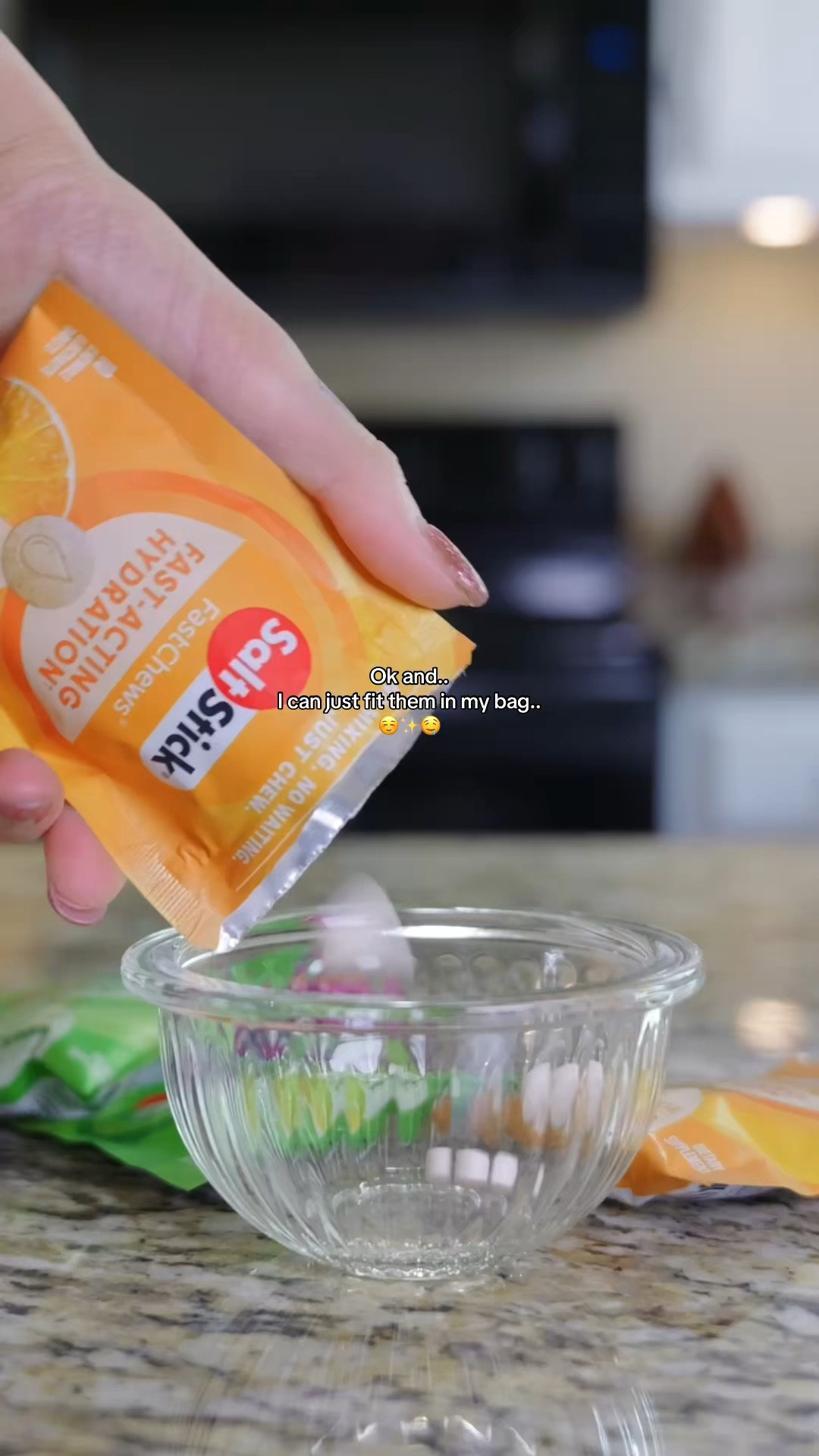 You telling me I don't have to drink a ridiculous amount of liquid to get my electrolytes #saltstick #electrolytes #momhacks #chewableelectrolytes #electrolytetablets

#LTKSaleAlert #LTKfoodie #LTKmomlife