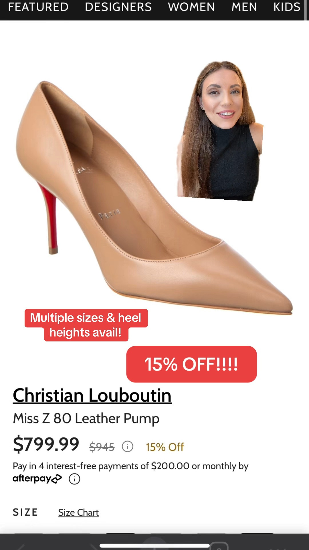 Louboutin Miss Z sales! ❤️✨

#LTKSaleAlert #LTKShoeCrush #LTKSeasonal