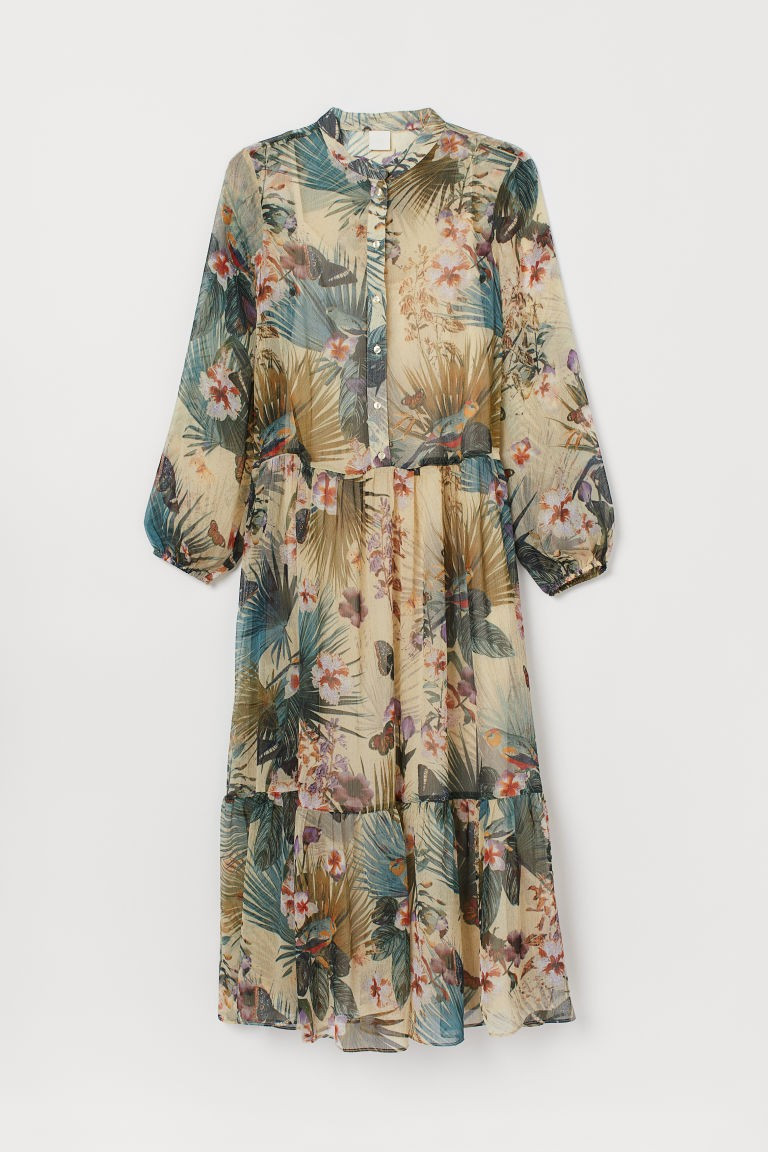 Crêpe-Kleid | H&M (DE, AT, CH, NL, FI)