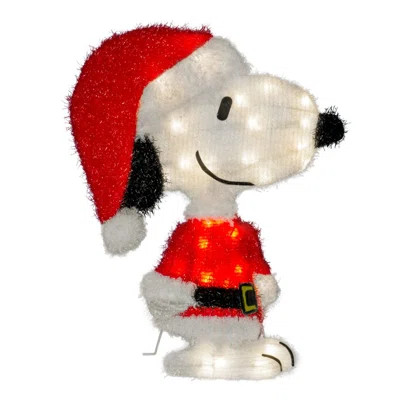 Snoopy Santa Lighted Display | Wayfair North America