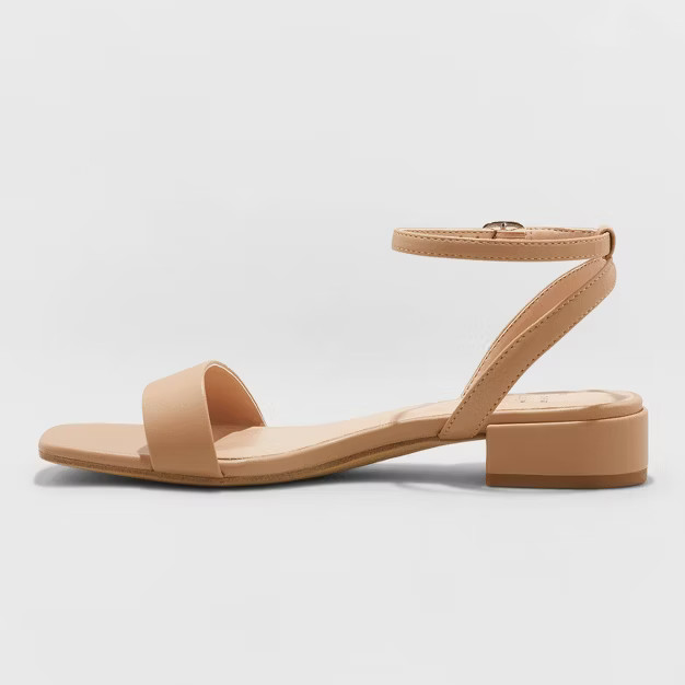 Women's Delores Ankle Strap Sandals - A New Day™ | Target