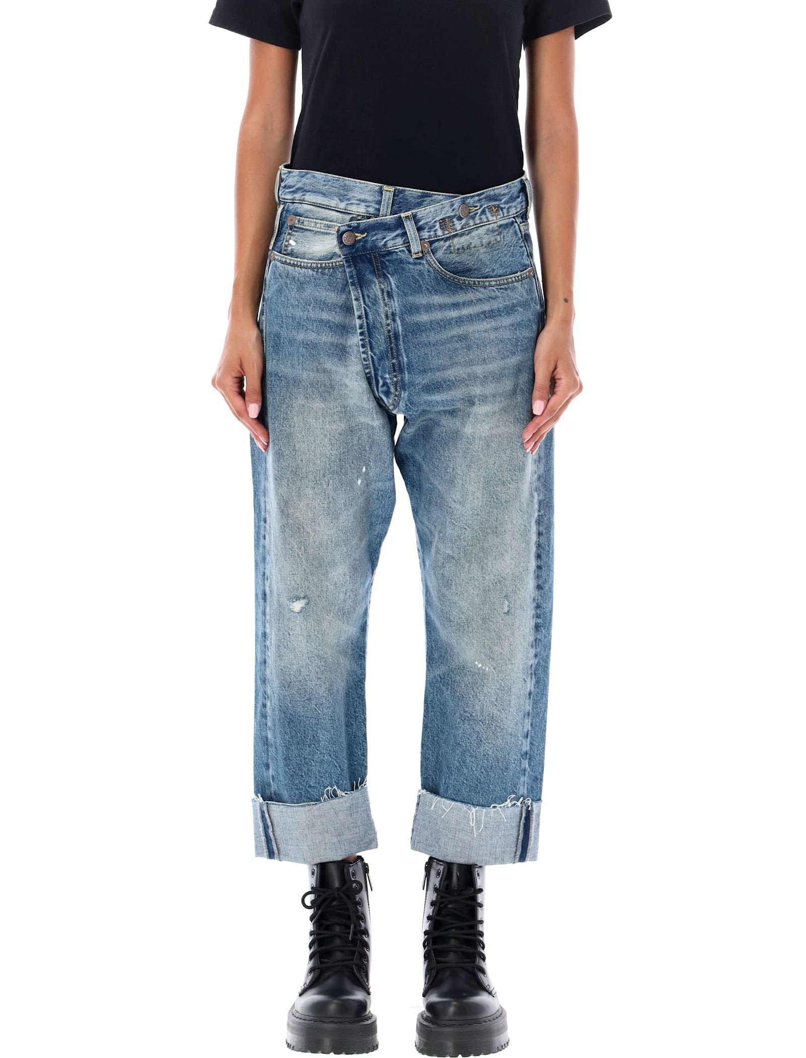 R13 Cross Over Jeans | Italist.com US