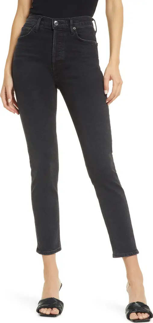 AGOLDE Nico High Waist Ankle Slim Fit Jeans | Nordstrom | Nordstrom