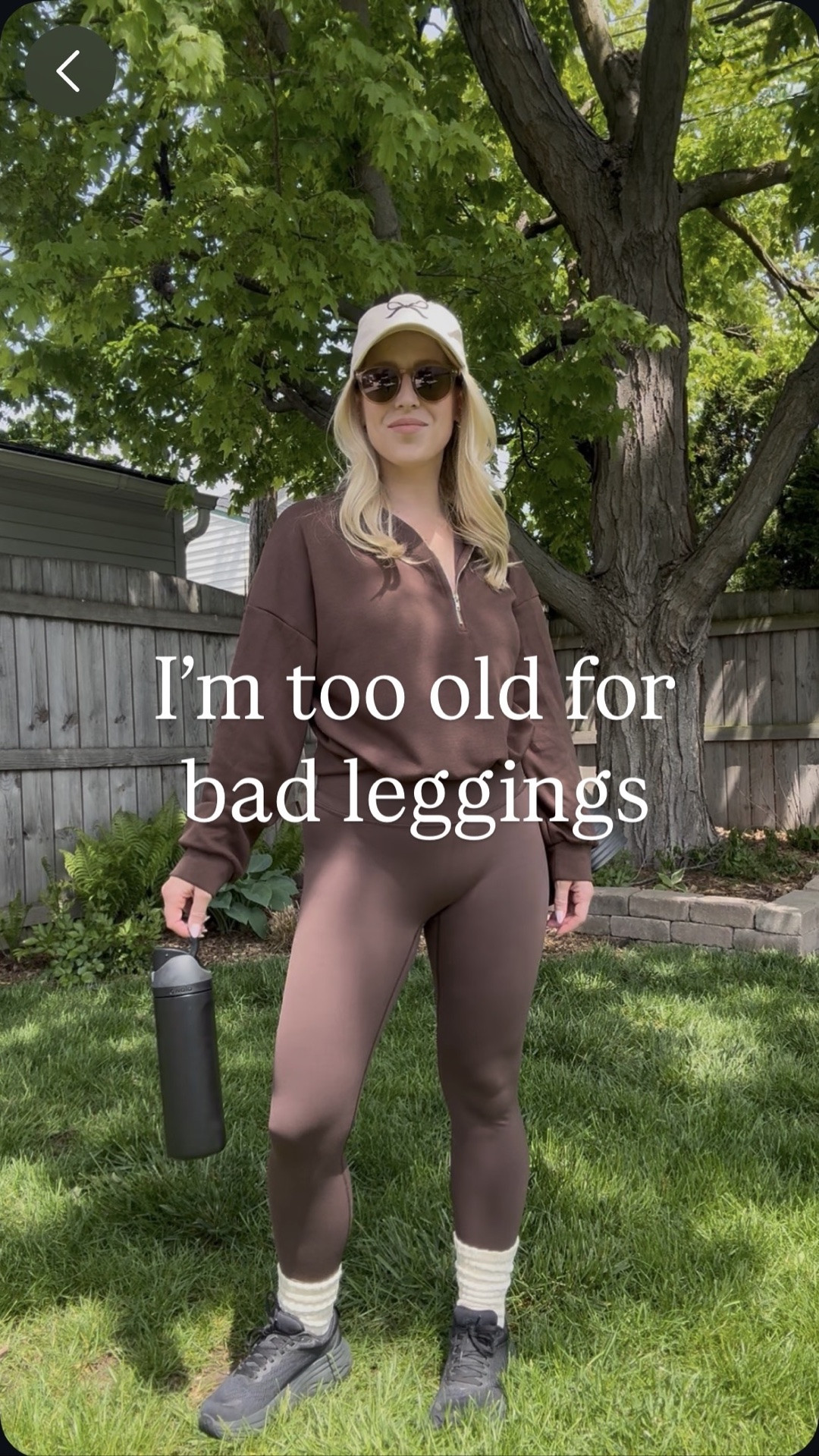 Neutral activewear outfit｜espresso leggings｜Colorfulkoala leggings｜no front seam leggings｜buttery soft leggings｜sculpting leggings｜mom style activewear｜athleisure outfit｜neutral workout outfit｜Pilates outfit｜everyday leggings｜casual sporty style｜Birkenstock outfit｜brown activewear｜coffee run outfit | Amazon leggings | Amazon style

#LTKOver40 #LTKSaleAlert #LTKActive