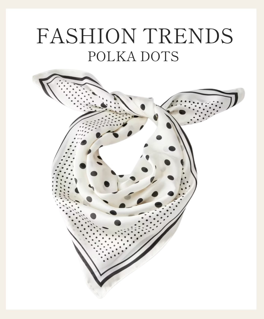 These handkerchiefs are super popular right now. I’ve seen people tie them around their necks, belt loops, and hair to accessorize!