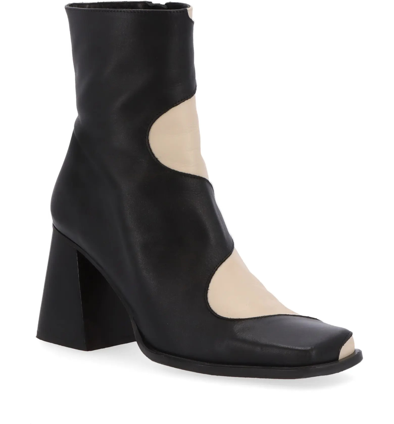 Blair Two Tone Zip Bootie (Women) | Nordstrom
