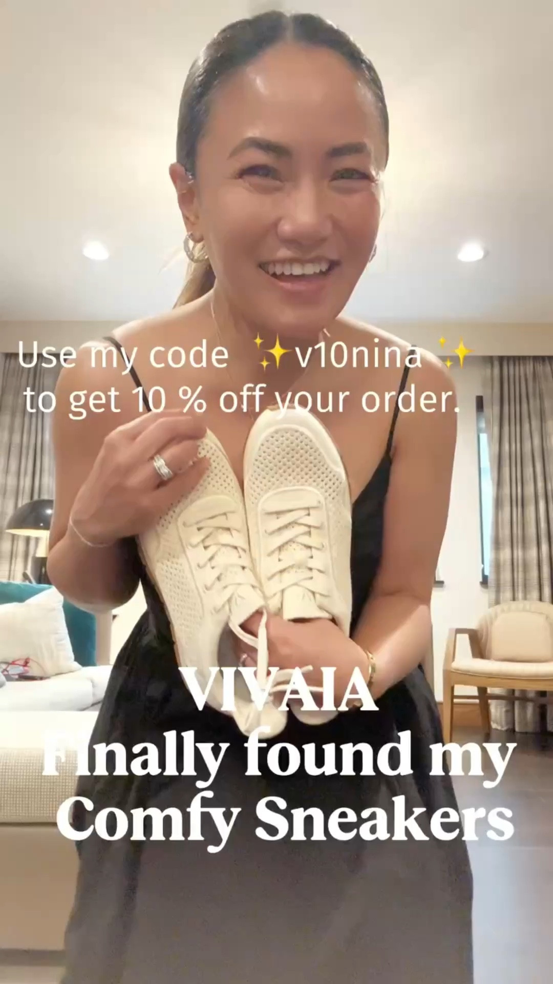Finally found my Allday Comfort Sneakers @vivaia_official 👟♥️.🫶 #vivaia #vivaiasneakers #vivaiashoes #apma

📍Use my code ✨v10nina ✨checkout to get 10 % off your order. The code is only active for limited days.

🏅 APMA Acceptance - American Podiatric Medical Association Seal of Acceptance - foot doctors certify they’re good for your foot health. So it’s style backed by science.

✨Easy Slip-On: 
✨Breathable Mesh Upper
✨Soft & Flexible: 
✨Easy to Care- machine washable.