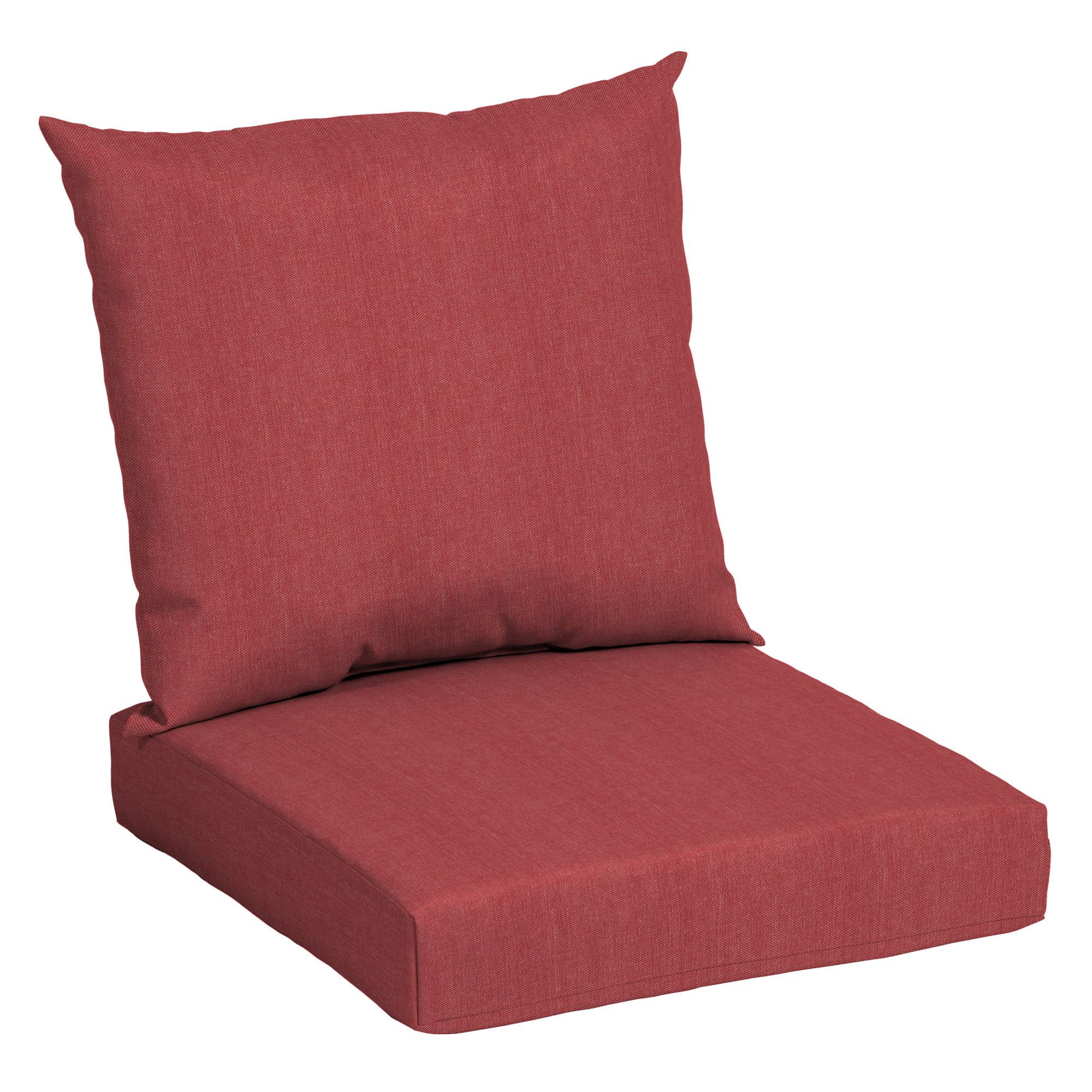 Mainstays Solid Tan 45 x 22.75 in. Outdoor Deep Seat Cushion Set | Walmart (US)