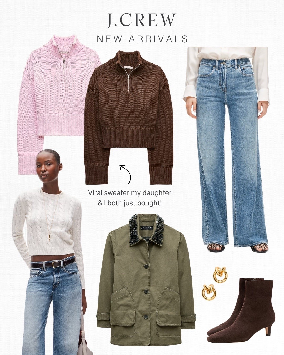 New arrivals I’m loving from @jcrew 🌟

Linking everything else I also got in my recent order!! These are PERFECT for fall!!

#injcrew #ad
