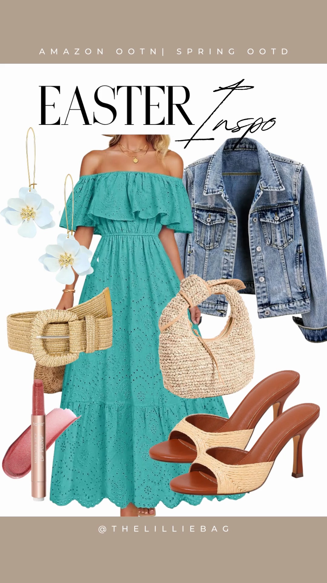 Easter outfit inspo! All from Amazon. 

Maxi dress. Spring dress. Spring dresses. Easter dress women. 

#LTKootd #LTKSeasonal