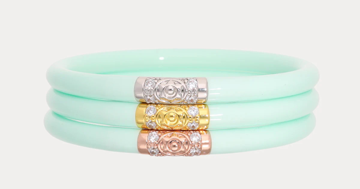 Three Kings All Weather Bangles\u00ae (AWB\u00ae) - Mint | BuDhaGirl