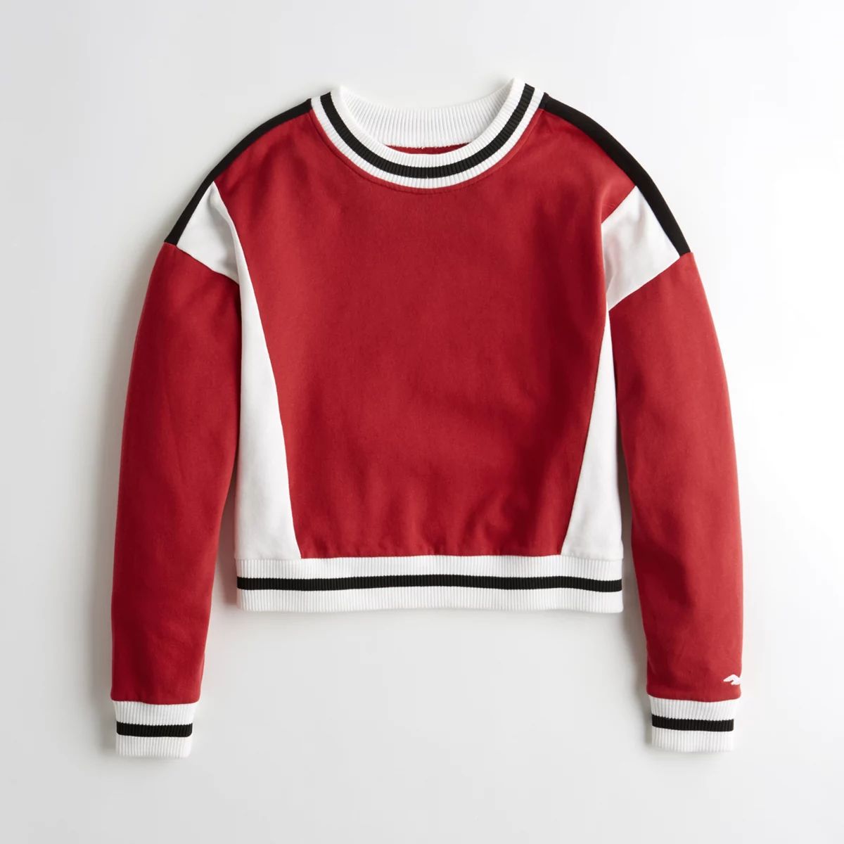 Girls Colorblock Crewneck Sweatshirt from Hollister | Hollister US