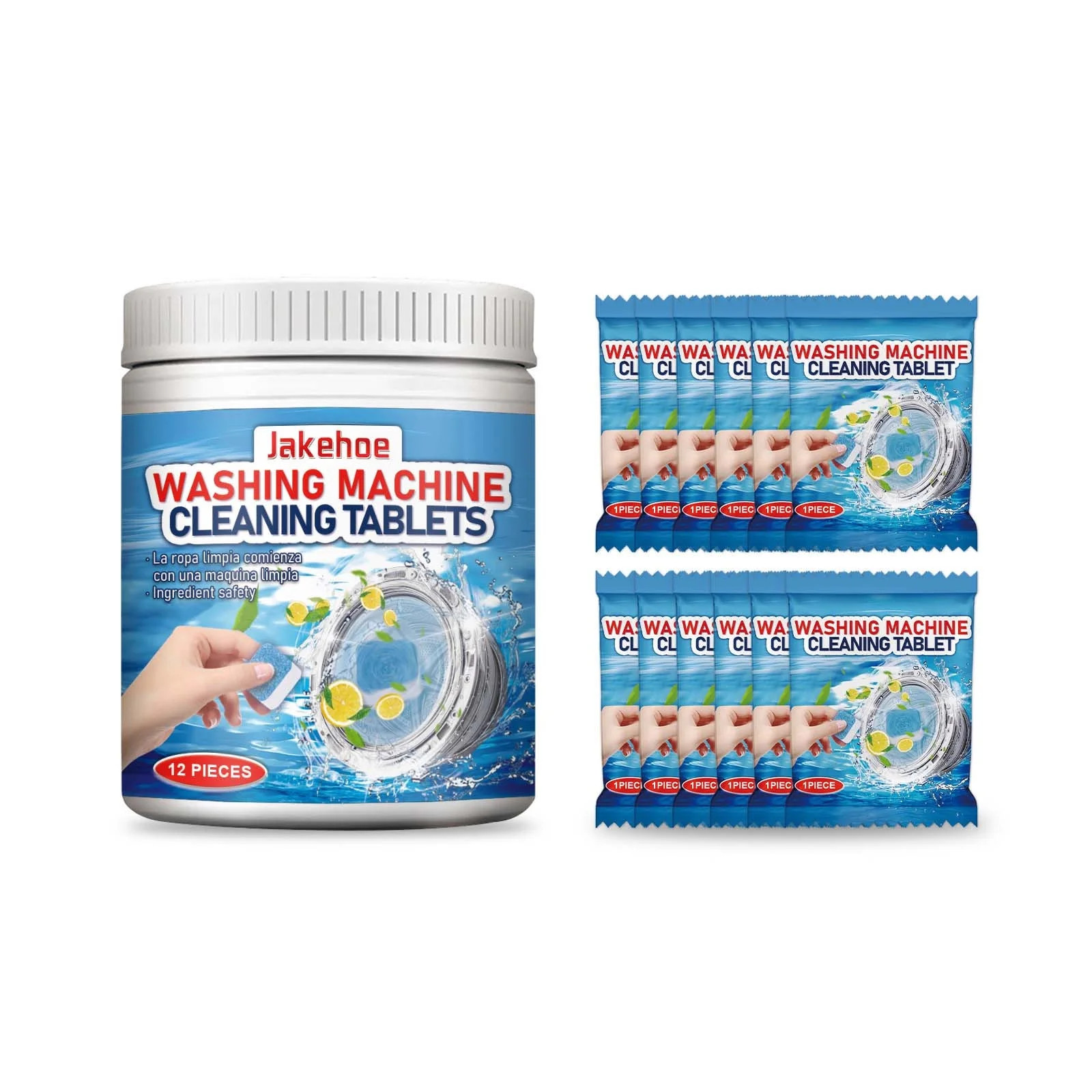 Yatlte Washing Machine Cleaner Tablets, Deep Clean, Descale, Deodorize, Compatible with Front Loa... | Walmart (US)