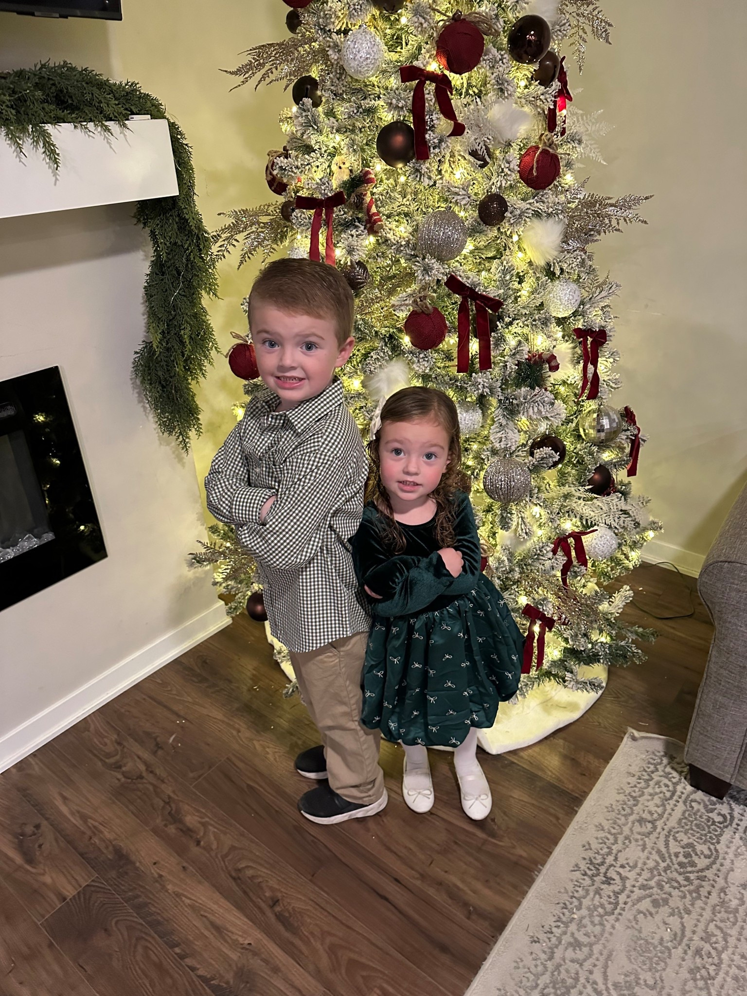 The cutest little kid outfits to wear to see Santa or for the holidays. Both from Target. This little dress has the cutest gold bow detailing! 

#LTKFindsUnder50 #LTKKids #LTKHoliday