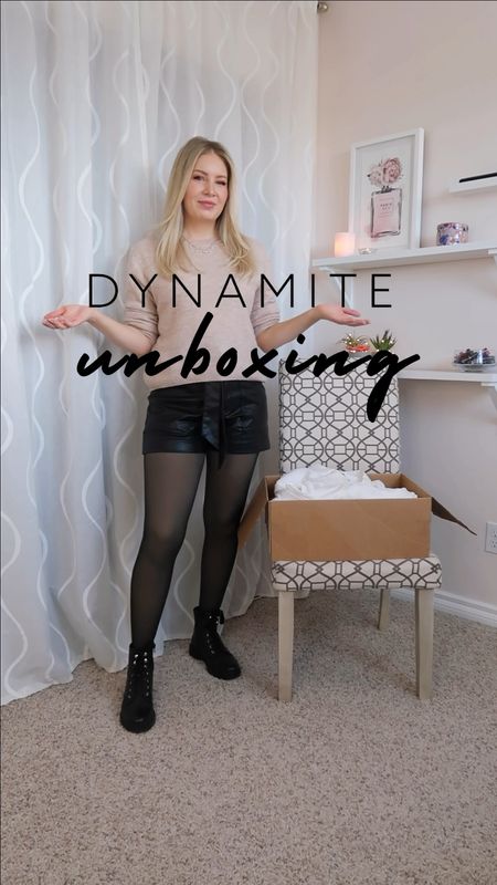 Dynamite Clothing Unboxing! These pieces are great to create transitional outfits from winter to spring! You can see how I styled them up in this weeks YT video. search Nicoleslifebelike on YouTube🤍

Tags
Spring outfits, winter outfits, casual style, dress shirt, shacket, dress, one piece jumper, maxi blazer

#LTKstyletip #LTKSeasonal #LTKunder100