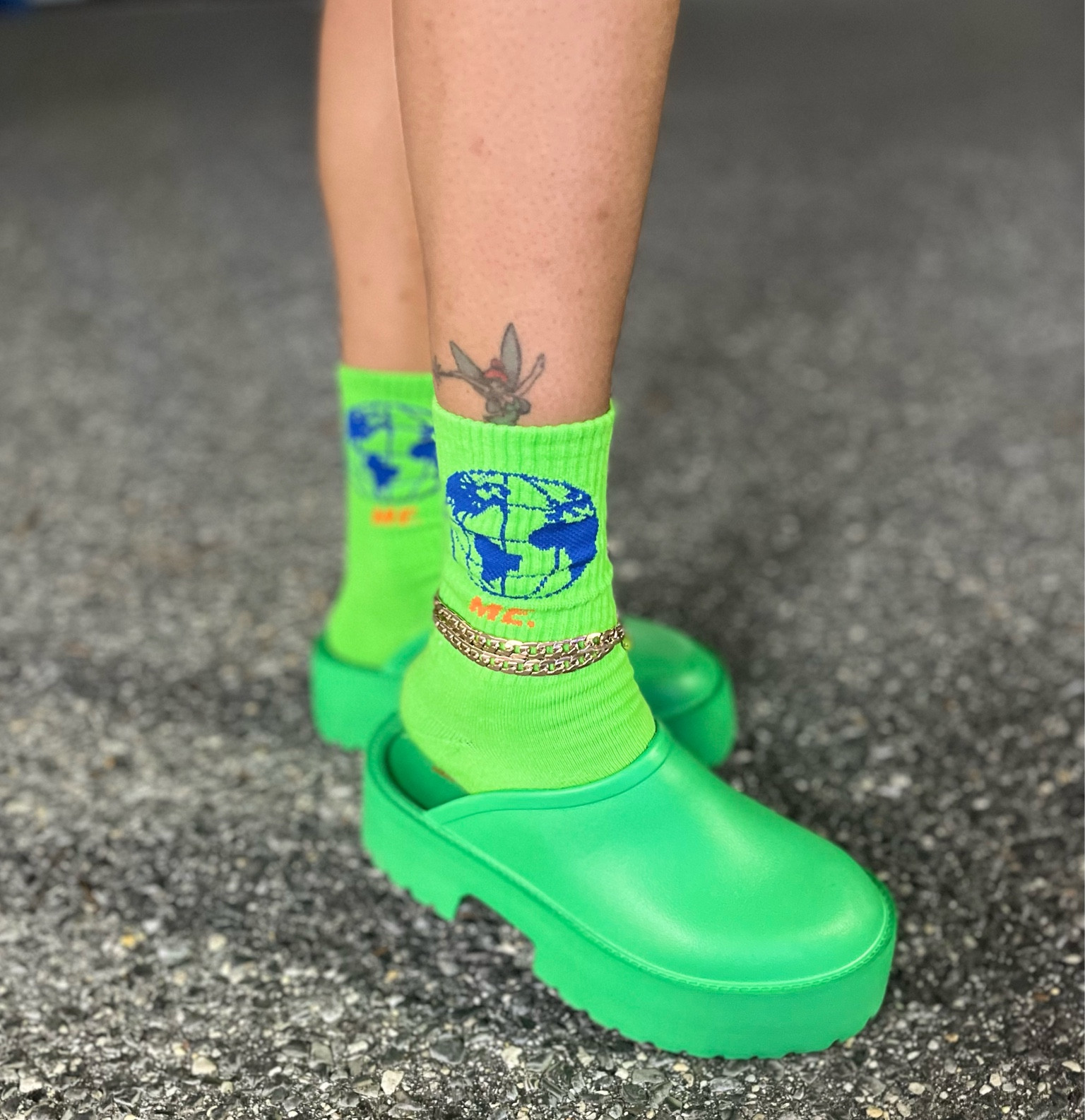 Details…🧦💚✨