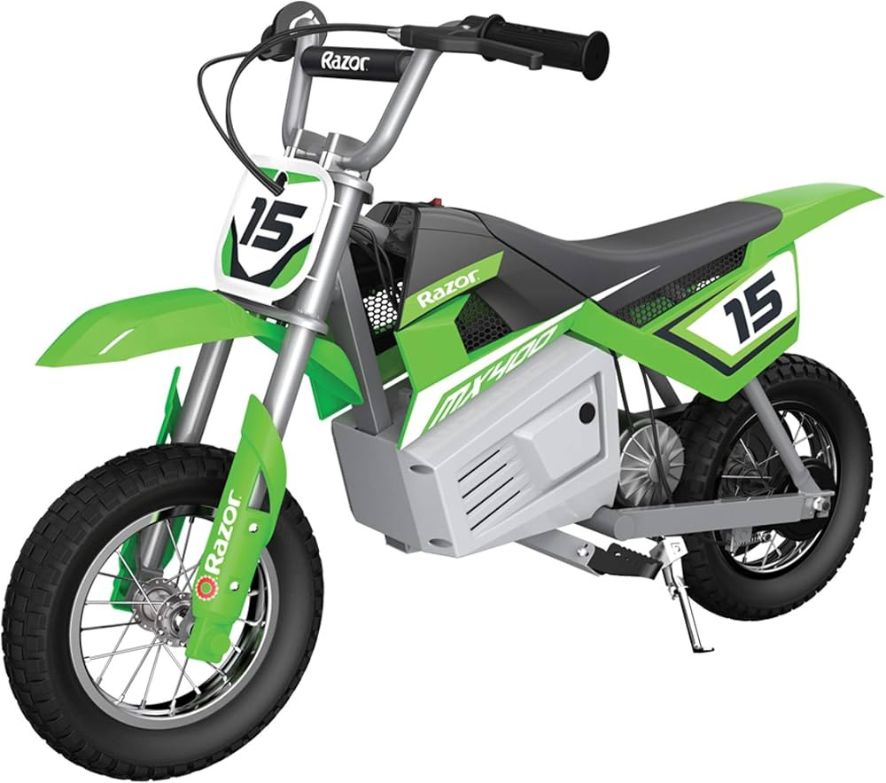 Razor MX400 Dirt Rocket – 14 MPH (22 KMH) Off-Road Electric Dirt Bike, High-Torque Motor, 30 Mi... | Amazon (US)