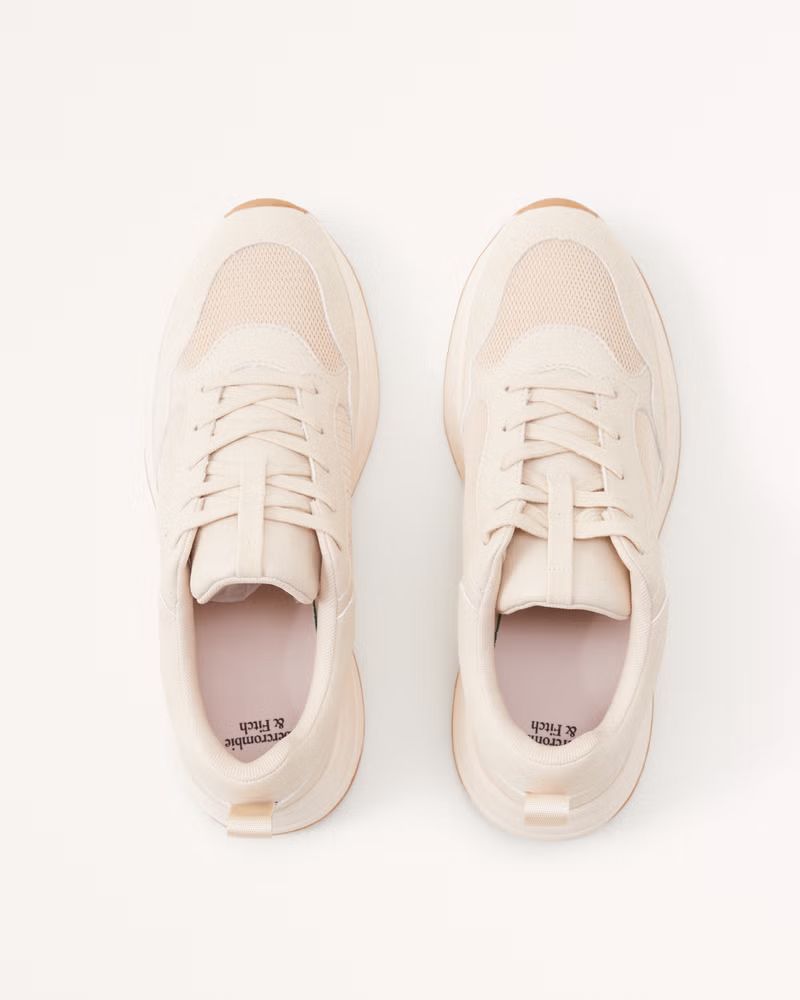 Lace-Up Dad Sneaker | Abercrombie & Fitch (US)