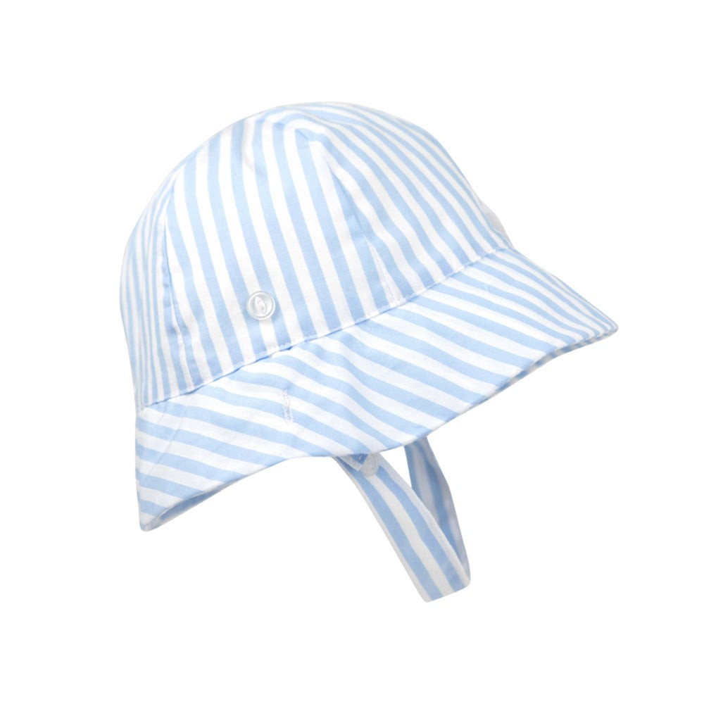 Beaufort Bucket - Beale Street Blue Stripe | The Beaufort Bonnet Company
