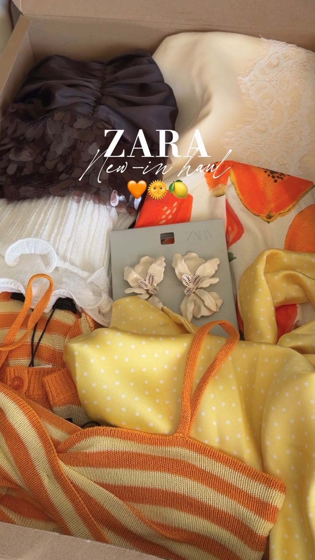 ZARA NEW IN UNBOXING 🌞🧡🍋

#LTKuk #LTKsummer #LTKunboxing