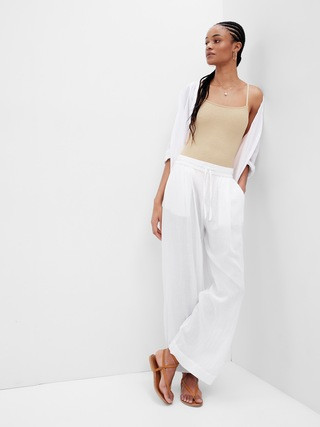 Airy Wide-Leg Pants | Gap (CA)