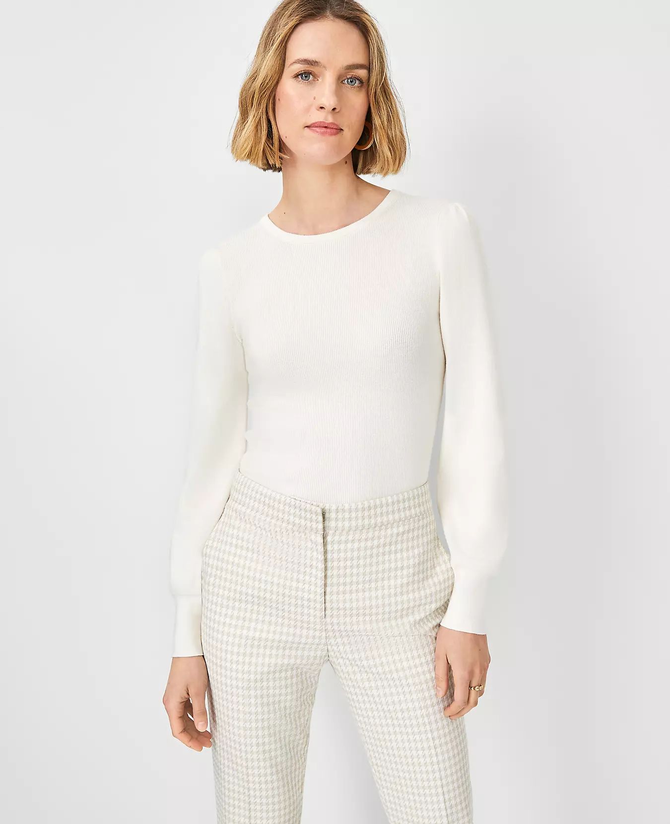 Balloon Sleeve Sweater | Ann Taylor (US)