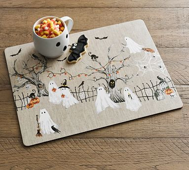 Scary Squad Cork Placemats - Set of 4 | Pottery Barn (US)