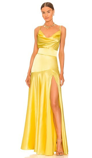 Bronx and Banco x REVOLVE Maxi Dress in Yellow. - size M | Revolve Clothing (Global)