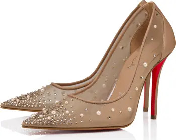 Christian Louboutin Miss Z Degrastrass Pointed Toe Pump (Women) | Nordstrom | Nordstrom