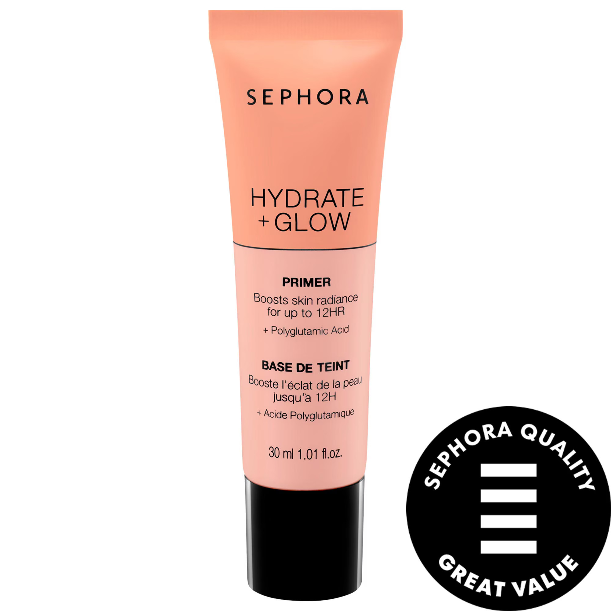 SEPHORA COLLECTION Hydrate + Glow Primer Hydrate + Glow Primer with Polyglutamic Acid 1.01 fl. oz. / 30 ml. | Sephora (US)