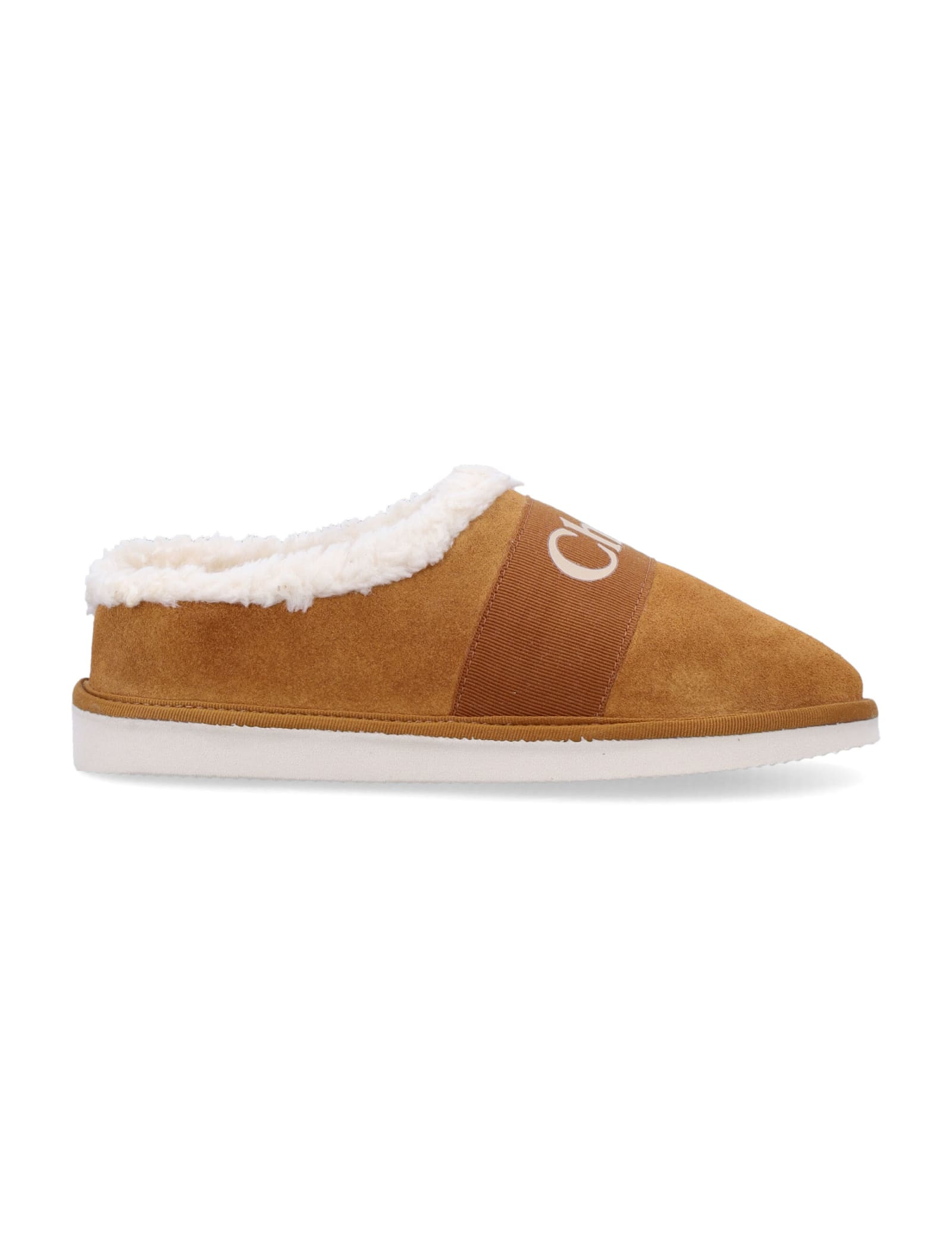 Chloé Shearling Slippers | Italist.com US