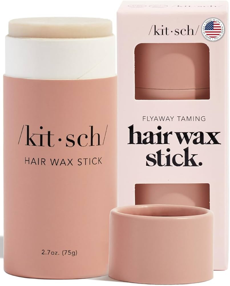 Kitsch Hair Wax Stick for Women & Men - No Residue Hair Finishing Stick for Flyaways, All Day Hol... | Amazon (US)