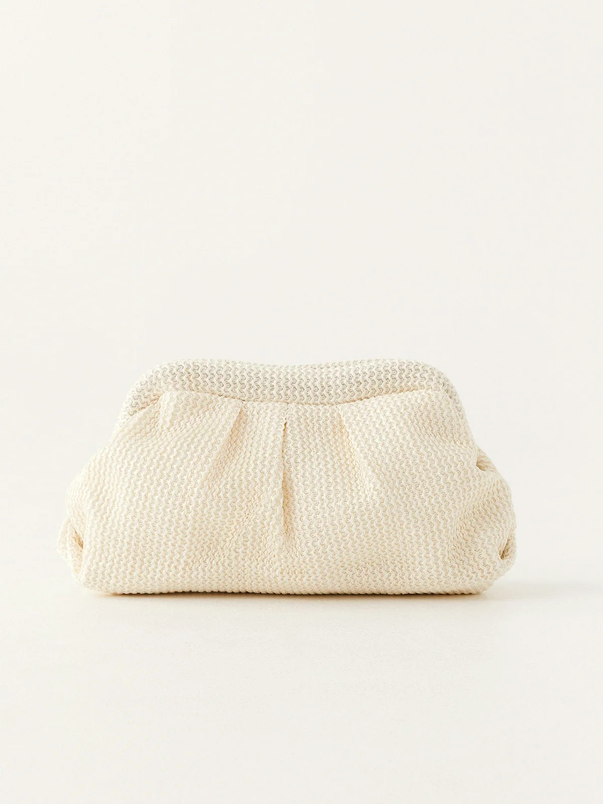 Woven Cloud Clutch Bag | Commense
