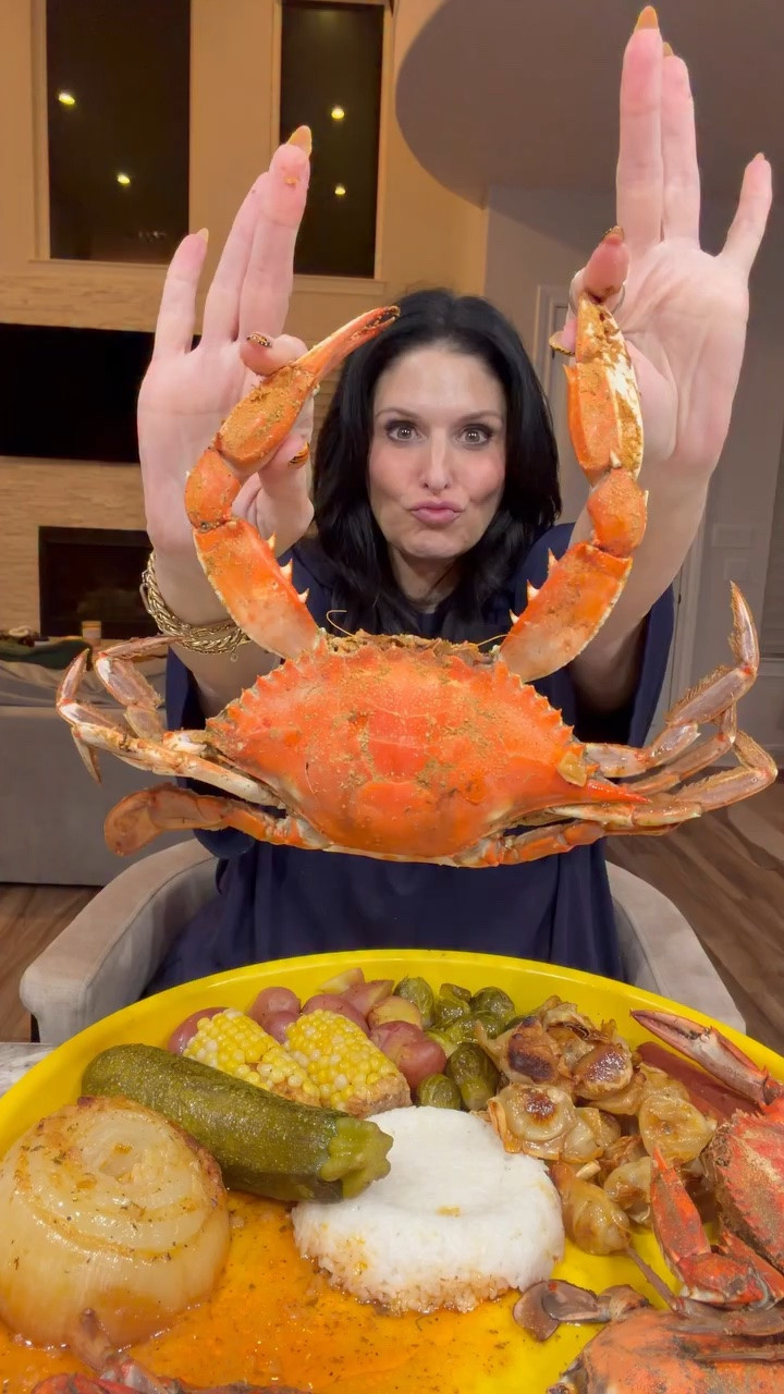 ⭐️MUKBANG⭐️ MARYLAND CRAB- BUT IN AUSTIN TEXAS 🦀 #mukbang #crab #boil #atx #md @symphonysanders