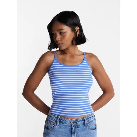 No Boundaries Scoop Neck Cami Top, Women's XXS-XXL | Walmart (US)