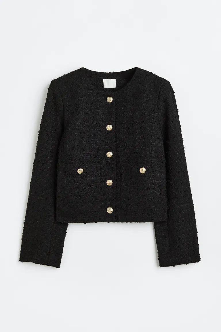 Bouclé jacket | H&M (UK, MY, IN, SG, PH, TW, HK, KR)