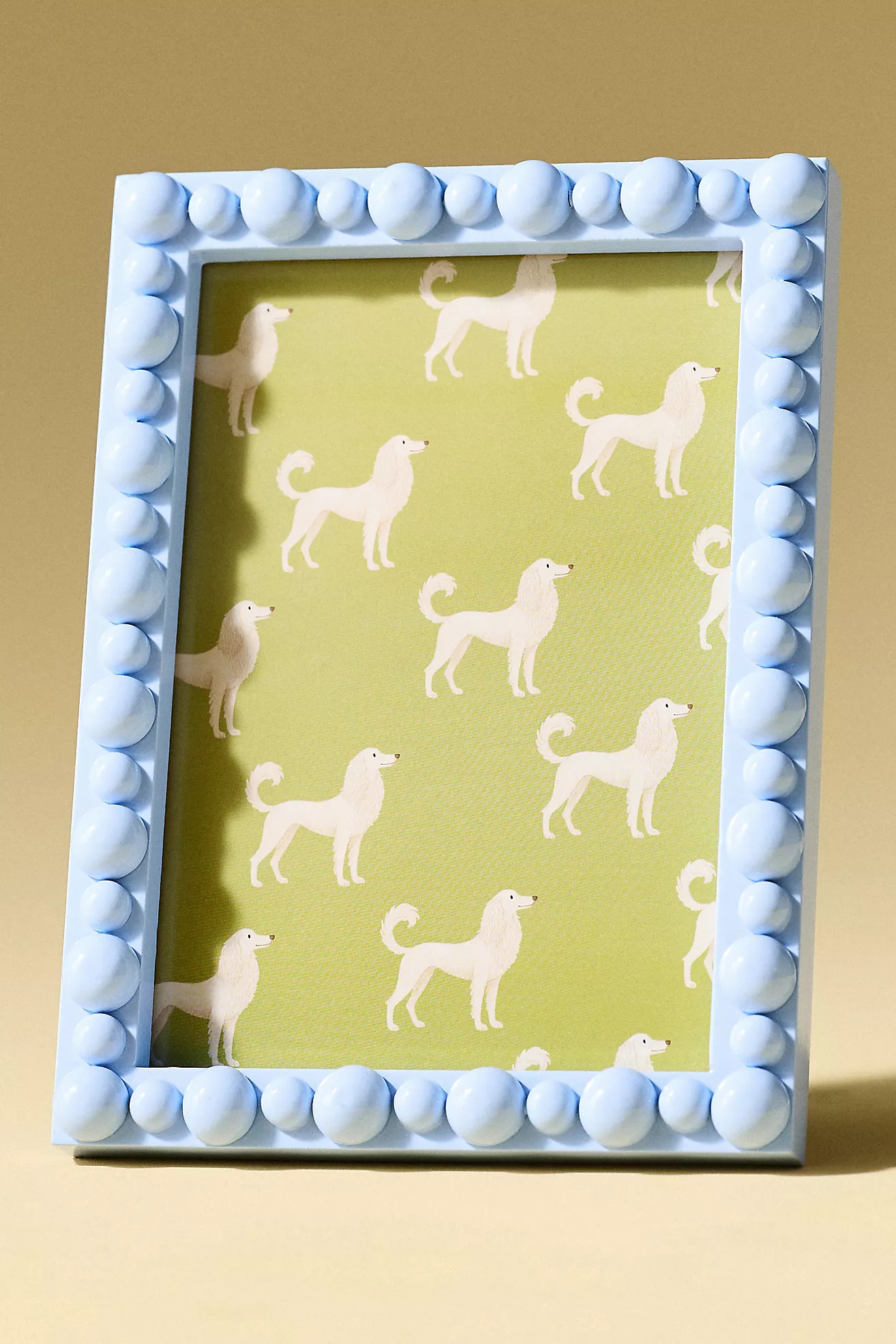 Rory Beaded Wood Picture Frame | Anthropologie (US)