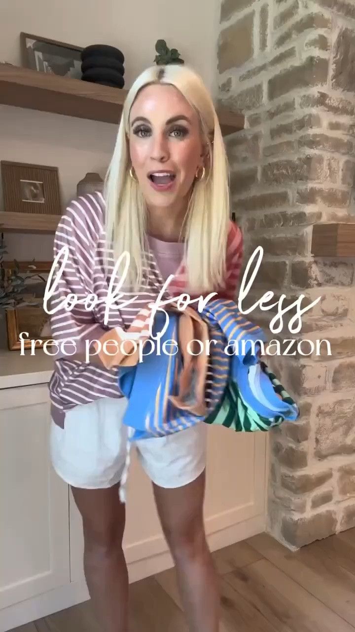 Amazon striped tee on sale for $14 today! 

#LTKgrwm #LTKootd #LTKSpringSale