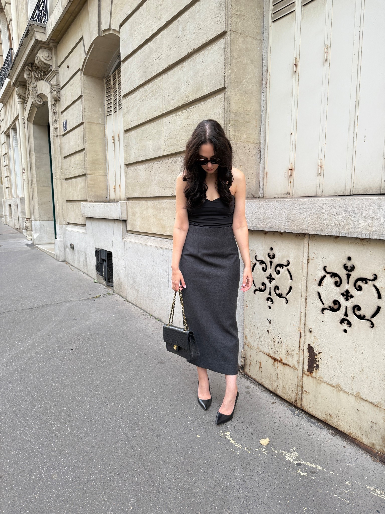 Top: Zara
Skirt: Zara
Heels: Via Spiga
Bag: Chanel
Sunglasses: Celine

#LTKtravel