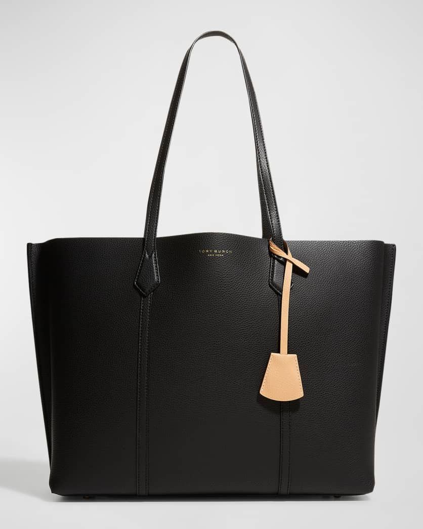 Perry Leather Shopper Tote Bag | Neiman Marcus