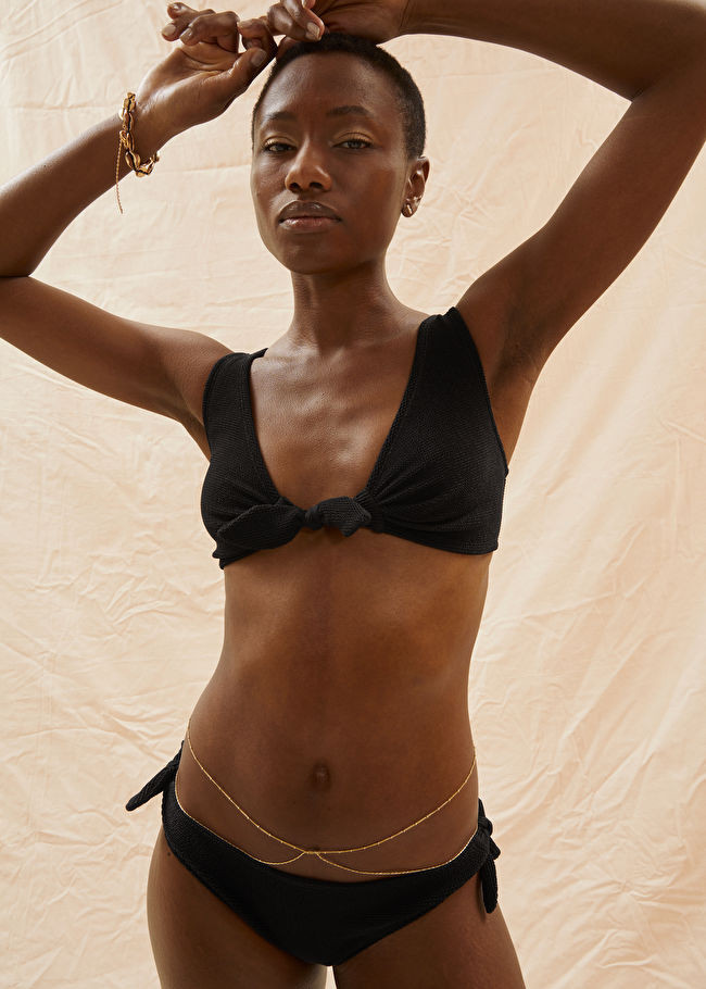 Crepe Knot Tie Bikini Top | & Other Stories (EU + UK)