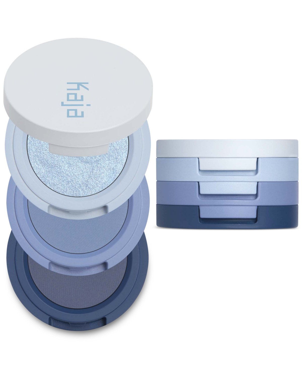 Kaja Eye Bento Bouncy Eyeshadow Trio - Blueberry Bingsu | Macy's