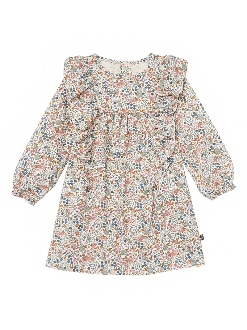 Modern Moments by Gerber Toddler Girl Dress with Ruffles, Sizes 12M-5T | Walmart (US)