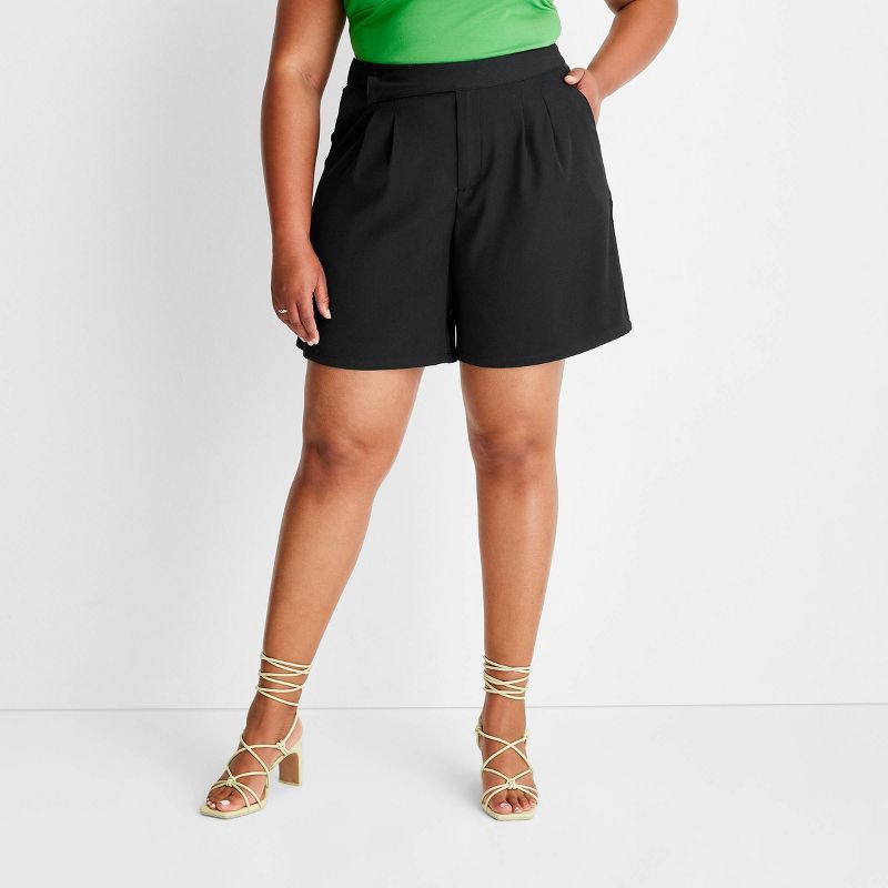 Women's Relaxed Trouser Shorts - Future Collective™ with Alani Noelle | Target
